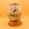 Decoupage Bamboo Lamp (Medium)