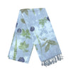 Garten: Eco Print Shawl Natural Cotton with Botanical Prints