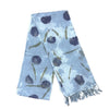 Garten: Eco Print Shawl Natural Cotton with Botanical Prints