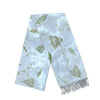 Garten: Eco Print Shawl Natural Cotton with Botanical Prints