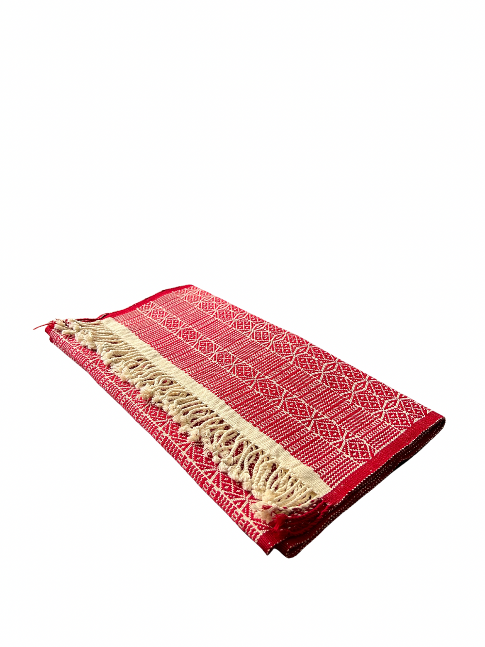 Natural Dyed Handwoven Cotton Table Runner