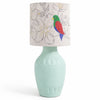 Love Birds: Table Lamp (Mint Green)