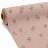 Botanical Floral Machine Embroidery Fabric Roll