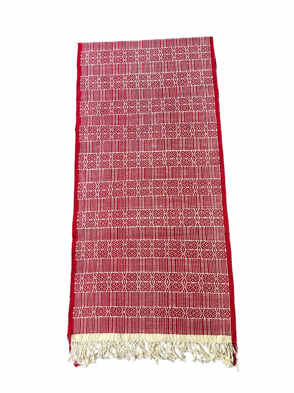 Natural Dyed Handwoven Cotton Table Runner