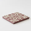 Table Tale: Square Clay Coaster
