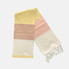 Cotton Shawl with Colorful Stripes: Colorful Squares