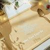 Christmas Embroidered Placemats