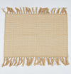 Light Brown Handwoven Cotton Placemat (per set)
