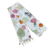 Garten: Eco Print Shawl with Natural Cotton Botanical Prints