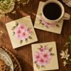 Floral Square Coaster