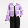 Twal Tar Jacket ( Purple and White)