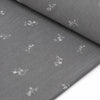 Silver Flore Machine Embroidery Fabric Roll