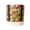 Vintage Floral Pattern Decoupage Terracotta Pot - Medium Size (Height: 8~9 inches, Width: 10~12 inches)