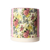 Vintage Floral Pattern Decoupage Terracotta Pot - Medium Size (Height: 8~9 inches, Width: 10~12 inches)