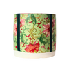 Vintage Floral Pattern Decoupage Terracotta Pot - Medium Size (Height: 8~9 inches, Width: 10~12 inches)