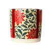 Vintage Floral Pattern Decoupage Terracotta Pot - Medium Size (Height: 8~9 inches, Width: 10~12 inches)