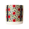Vintage Floral Pattern Decoupage Terracotta Pot - Medium Size (Height: 8~9 inches, Width: 10~12 inches)
