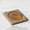 Table Tale: Wooden Coaster