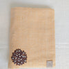 100% Cotton Book Cover with Beautiful Embroidery Flowers (Design 1)