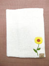 100% Cotton Book Cover with Beautiful Embroidery Flowers (Design2 )