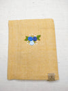100% Cotton Book Cover with Beautiful Embroidery Flowers (Design 3)