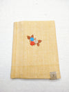 100% Cotton Book Cover with Beautiful Embroidery Flowers (Design 3)