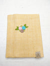100% Cotton Book Cover with Beautiful Embroidery Flowers (Design 3)