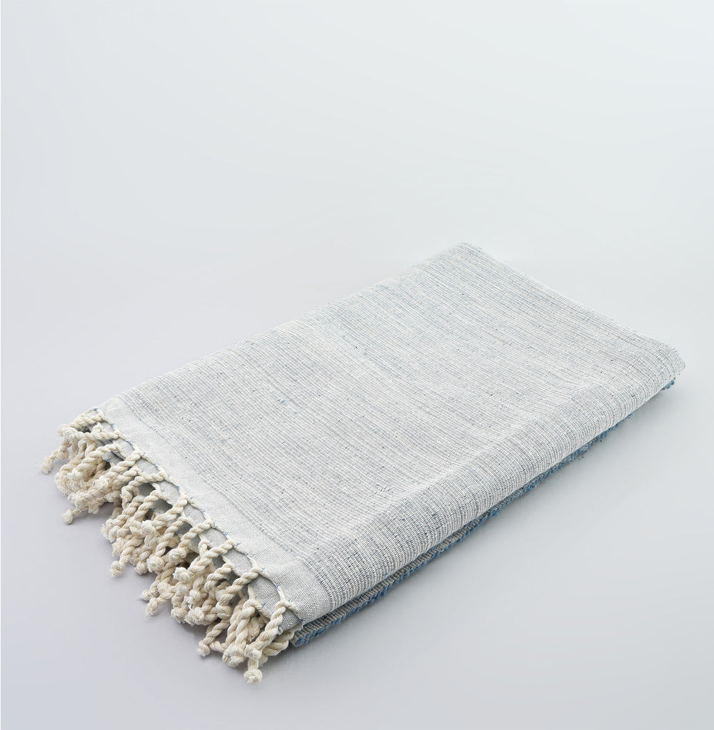 Natural Dyed Handwoven Cotton Blanket