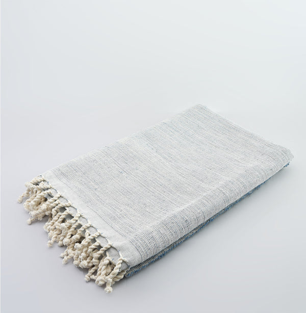 Natural Dyed Handwoven Cotton Blanket