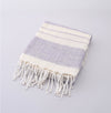 Organic Dyed Handwoven Shawl with Bamboo Cotton