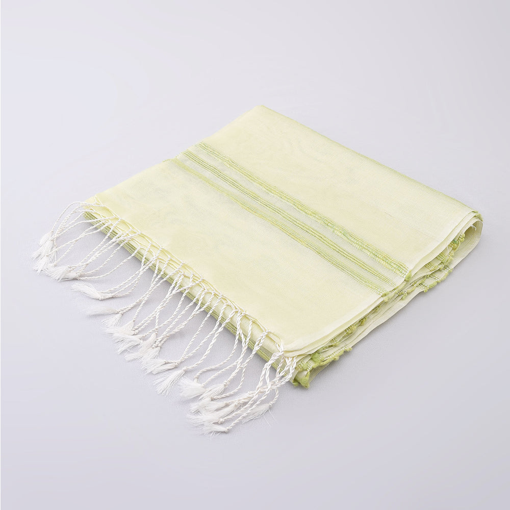 Organic Dyed Handwoven Silk Shawl