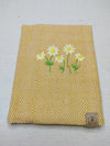 100% Cotton Book Cover with Beautiful Embroidery Flowers (Design 3)