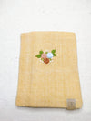 100% Cotton Book Cover with Beautiful Embroidery Flowers (Design 3)