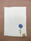 100% Cotton Book Cover with Beautiful Embroidery Flowers (Design2 )