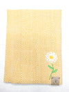 100% Cotton Book Cover with Beautiful Embroidery Flowers (Design2 )