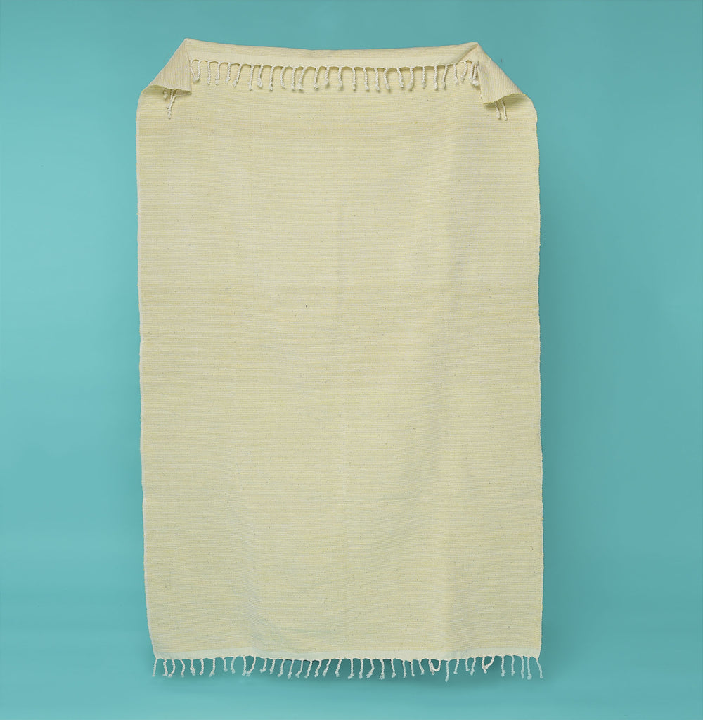 Natural Dyed Handwoven Cotton Blanket