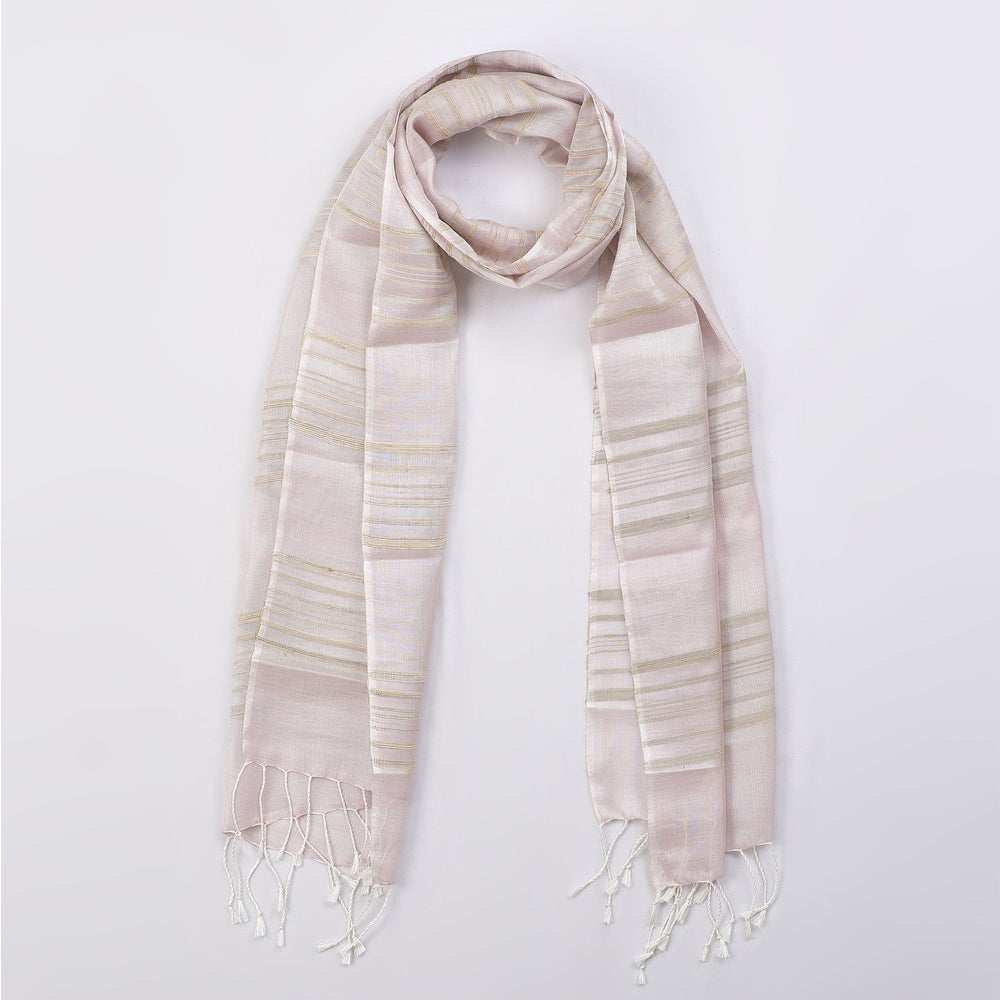 Natural Dyed Handwoven Silk Shawl