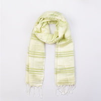 Organic Dyed Handwoven Silk Shawl