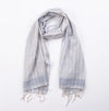 Organic Dyed Handwoven Shawl mixed with Cotton & Silk