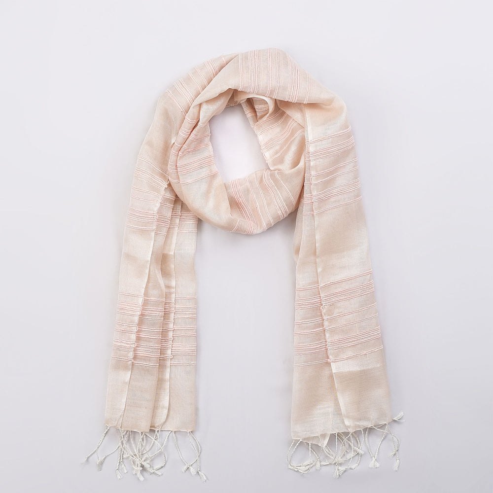 Natural Dyed Handwoven Silk Shawl