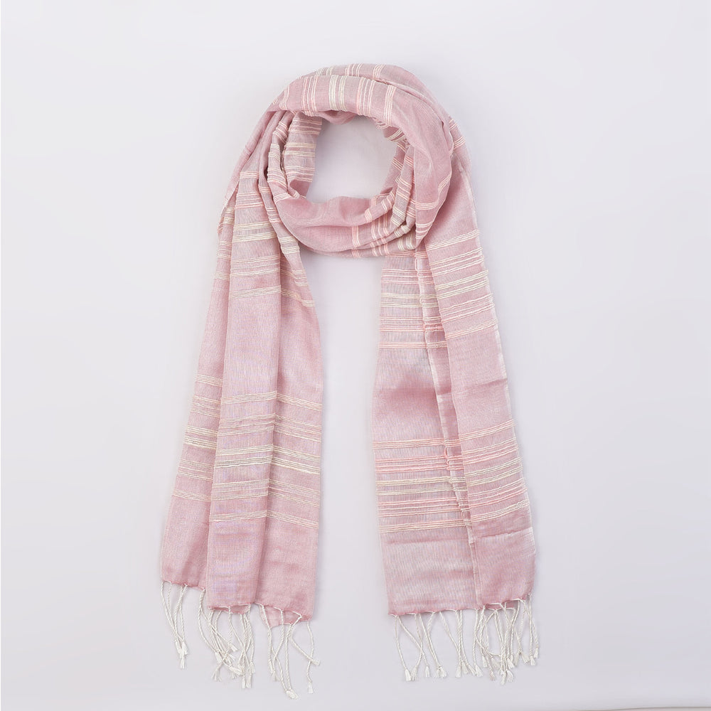 Natural Dyed Handwoven Silk Shawl