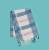 Organic Dyed Handwoven Cotton Table Runner in Chin Design