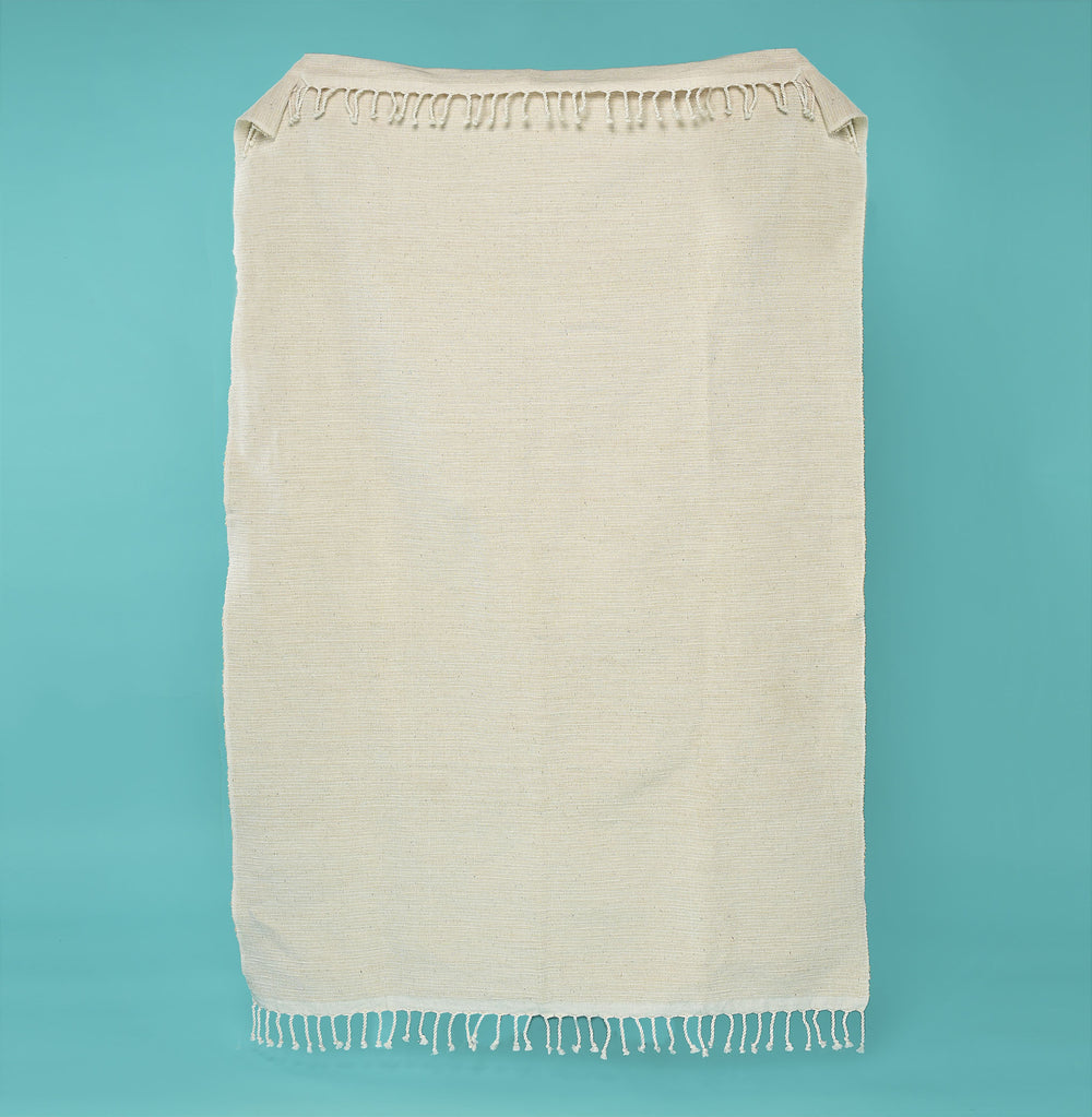 Natural Dyed Handwoven Cotton Blanket