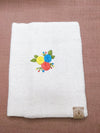 100% Cotton Book Cover with Beautiful Embroidery Flowers (Design 3)