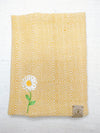 100% Cotton Book Cover with Beautiful Embroidery Flowers (Design 1)