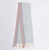 Natural Dyed Handwoven Table Runner in Royal Jasmine Pattern