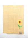 100% Cotton Book Cover with Beautiful Embroidery Flowers (Design2 )
