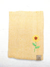 100% Cotton Book Cover with Beautiful Embroidery Flowers (Design2 )