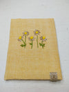 100% Cotton Book Cover with Beautiful Embroidery Flowers (Design 3)