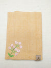 100% Cotton Book Cover with Beautiful Embroidery Flowers (Design 1)